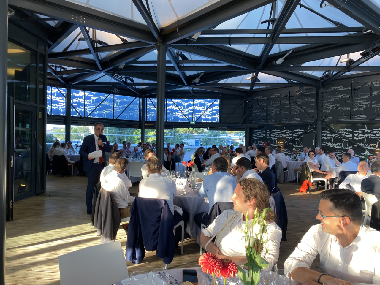 Rencontres RIDE pour une Industrie Durable et Ecoresponsable, soirée de Gala de clôture, Laurent Aubertin Président du Pôle de compétitivité EMC2